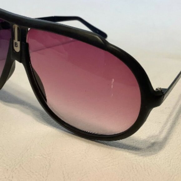 Rare Vintage Barefoot International Sunglasses Black Frame Adult Unisex main image 5
